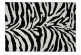 Real Zebra Rug Price Black and White area Rug Awesome Rugnur Bella Zebra Print Amp Shag