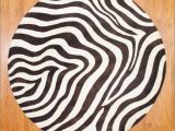 Real Zebra Rug Round Zebra Rug Rugs Gallery Pinterest Rounding