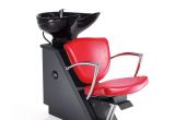 Reclining Makeup Chair the Veronica Shampoo Unit In Red Standish Salon Goods Makeup
