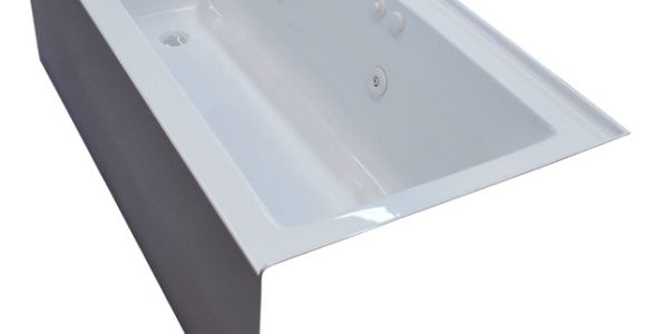 Rectangular Bathtubs for Sale Pontormo 30 X 60 Front Skirted Whirlpool & Air Jetted Drop