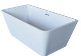 Rectangular Center Drain Bathtub Universal Tubs Purecut 5 6 Ft Acrylic Center Drain