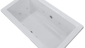 Rectangular Center Drain Bathtub Universal Tubs Sapphire Diamond Series 6 Ft Center Drain