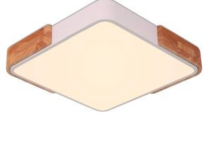 Rectangular Lamp Shades Bed Bath and Beyond Aikars 16 Inch Flush Mount Led Ceiling Light 2700k Warm White