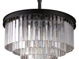 Rectangular Lamp Shades Bed Bath and Beyond Crystal 4 Tier Chandelier Chandeliers Lighting Chrome Finish H17 7