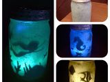 Recycled Glass Night Light Mermaid Mason Jar Diy Craft Under the Sea Ocean Night Light Me
