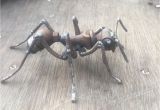 Recycled Metal Sculptures Garden Art Scrap Metal Ant Insect Sculpture Common by Greenhandsculpture