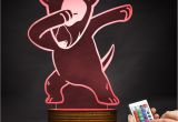 Red Arrow Lighting 2018 Dabbing Bull Terrier Lighting 3d Optical Illusion Light Usb