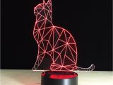 Red Arrow Lighting 3d Kawaii Animal Cat Led Usb Lamp Active Mood atmosphere Night Light