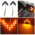 Red Arrow Lighting Aliexpress Com Buy 2pcs New Durable Safety Led Yellow Red Blue