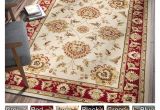 Red Black and Beige area Rugs Shop Well Woven Agra Traditional Ushak oriental area Rug 7 10 X 10