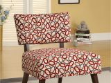 Red Black and White Accent Chair Furniture Clearance Center Accent Chairs
