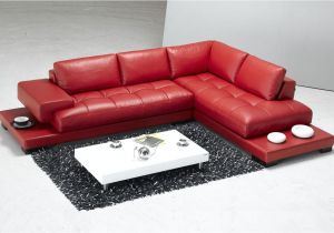 Red Italian Sectional sofa tosh Furniture Modern Red Leather Sectional sofa Rsf Pearson S