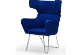 Red White and Blue Accent Chair Duke Accent Chair Accent Chair Blue & Red Color with soft