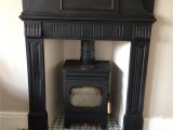 Refurbish Cast Iron Fireplaces Debdale Wood Burning Fire Reclaimed Cast Iron Surround Fired Earth