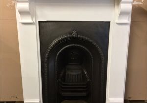 Refurbish Cast Iron Fireplaces original Victorian Cast Iron Fireplace with Painted solid Wooden