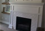 Refurbished Victorian Fireplaces White Subway Tile Fireplace with Craftsman Mantel A I Love