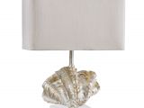 Regina andrew Furniture Regina andrew Lighting Giant Clam Shell Silver Table Lamp