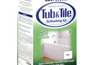 Reglaze Bathtub and Tile Rust Oleum Tub and Tile Refinishing 2 Part Kit
