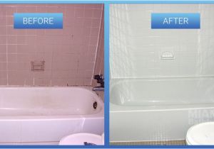 Reglaze Bathtub before after before & after Gallery