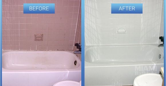 Reglaze Bathtub before after before & after Gallery