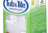 Reglaze Bathtub Kit Rust Oleum Tub and Tile Refinishing 2 Part Kit White