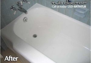 Reglaze Bathtub or Replace before & after Gallery Tub Reglazing Bathtub Refinishing