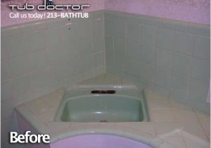 Reglaze Bathtub orange County before & after Gallery Tub Reglazing Bathtub Refinishing