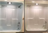Reglaze Tub before and after Gallery