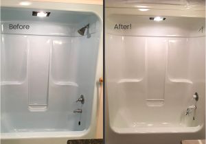 Reglaze Tub before and after Gallery