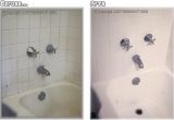 Reglaze Tub before or after Tile Photo Gallery