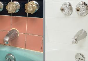 Reglaze Tub before or after Tile Refinished Bathtubs Countertops Resurfaced Tile Reglazing