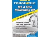 Reglaze Tub Kit Homax 26 Oz White tough as Tile E Part Epoxy Brush