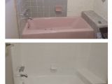 Reglaze Tub Long island before & after White Glove Bathtub &tile Reglazing