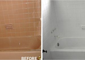 Reglazing Bathtub before and after Bathtub Refinishing Bathtub Resurfacing with Our Unique