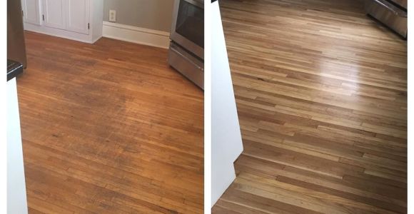 Renew Hardwood Floors before and after Floor Refinishing Looks Amazing Floor
