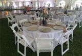 Renting Tables and Chairs Pittsburgh Kim Stucker Wedding May 17 2014 5 5 Round Table 120 Round White