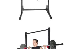 Rep Fitness A-1 Squat Rack with Pull Up Bar Titan Squat Stand with Safety Arms Pull Up Bar Free Standing Pull