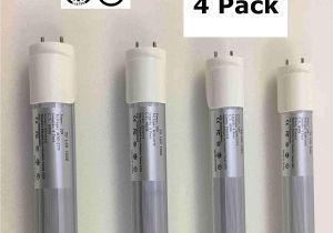 Replace Fluorescent Light with Led 4 Pack Of Neilite 4 Foot 22 Watt Bright Led Replacement Bulb for