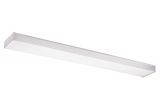 Replacement Wraparound Fluorescent Light Covers Sea Gull Lighting Drop Lens Collection 48 In W 2 Light White