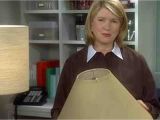 Restoration Hardware Lamp Shades Video How to Make Your Own Lampshade Martha Stewart
