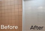 Resurface Bathtub and Tile Refinishing Ceramic Tile In My Bathroom before and after