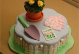 Retirement Cake Decoration Ideas Garden Retirement Cake Made This Retirement Cake for A Lady that