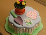 Retirement Cake Decoration Ideas Garden Retirement Cake Made This Retirement Cake for A Lady that