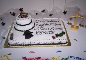 Retirement Cake Decoration Ideas Retirement Cake Made for A Judge S Retirement Party someone Had