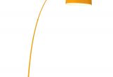 Retro Yellow Floor Lamp Retro Yellow Floor Lamp with Copper Stem Lights and Lamps