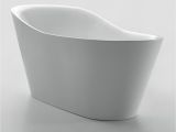 Reversible Drain Freestanding Bathtub Arges 5 9 Ft Reversible Drain Freestanding Bathtub In