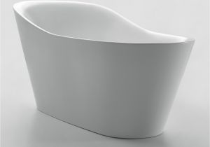 Reversible Drain Freestanding Bathtub Arges 5 9 Ft Reversible Drain Freestanding Bathtub In