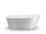 Reversible Drain Freestanding Bathtub Maax Sax 60 Inch Fiberglass Reversible Drain Non Whirlpool