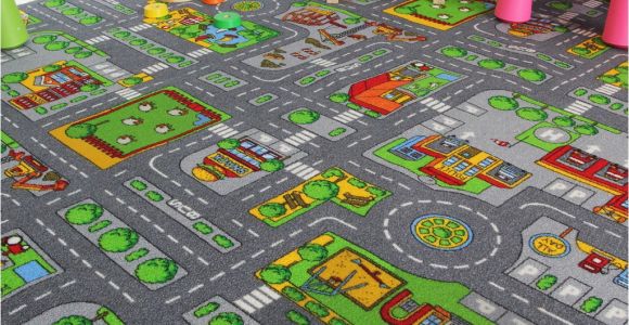 Road Rug for toy Cars Childrens Play Carpets Rugs Rug Designs