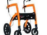 Rollator Walker Transport Chair Combo Deambulateur Et Chaise Roulante Rollz Motion Senup Com